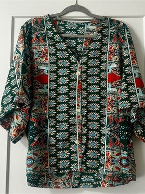 Women’s Boho V-Neck Top